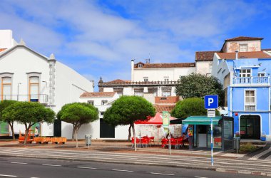 Ponta Delgada Resort, Sao Miguel Island, Azores, Portekiz, Avrupa'nın mimari detay