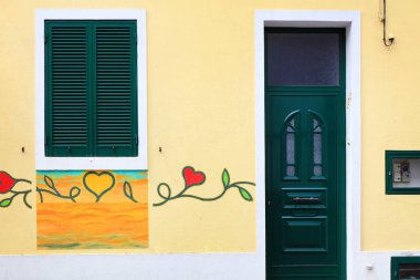 Ponta Delgada Resort, Sao Miguel Island, Azores, Portekiz, Avrupa'nın mimari detay