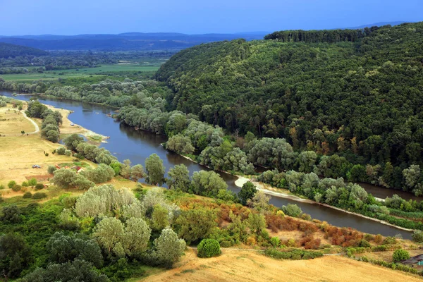 River Mures Valley Arad Romania Europa — Foto Stock