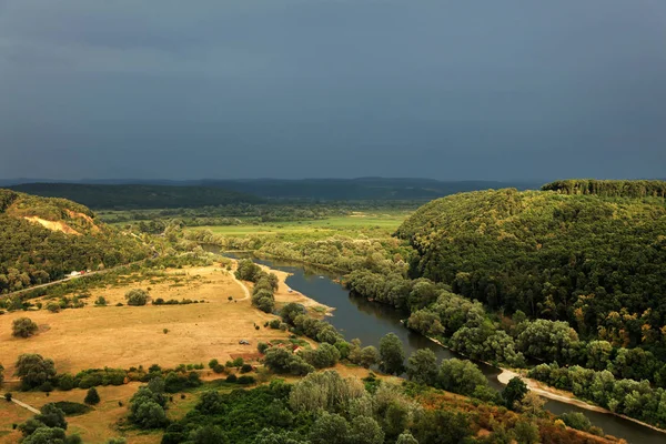 Valle Del Río Mures Arad Rumania Europa —  Fotos de Stock