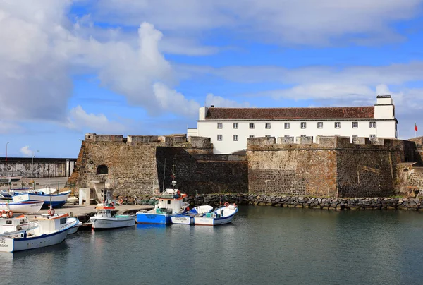 Porto Ponta Delgada Ilha São Miguel Açores Portugal Europa — Fotografia de Stock