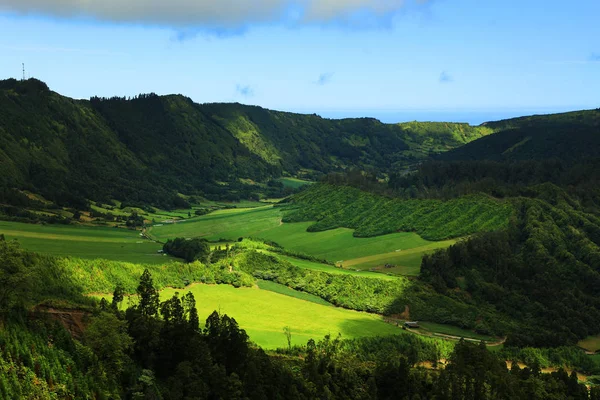 Sete Cidades Ilha São Miguel Açores Portugal — Fotografia de Stock