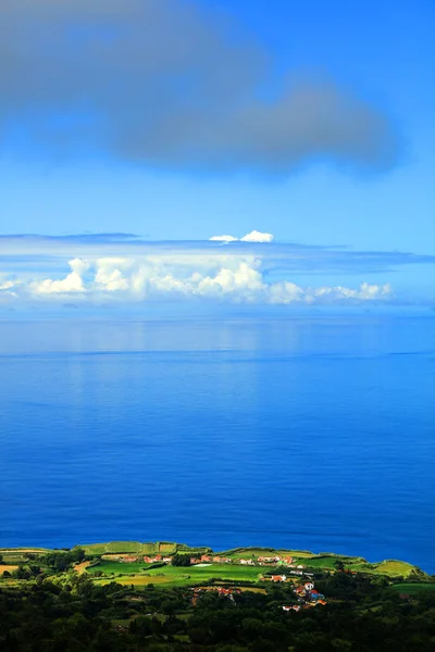 Sete Cidades Landscape Νήσος Σάο Μιγκέλ Αζόρες Πορτογαλία — Φωτογραφία Αρχείου