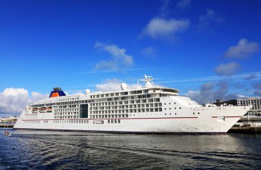 Ponta Delgada Limanı, Sao Miguel Adası, Azores, Portekiz, Avrupa