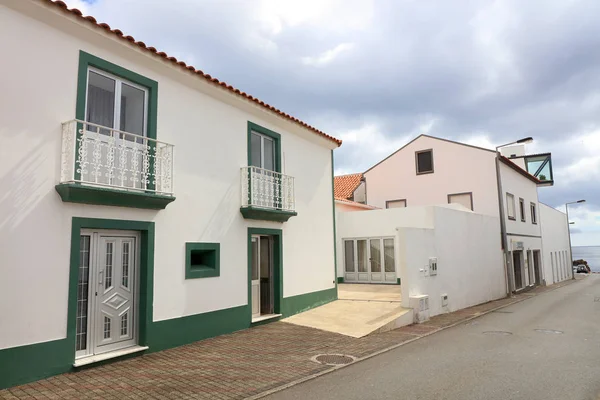Pormenores Arquitetônicos Santa Cruz Flores Açores Portugal — Fotografia de Stock