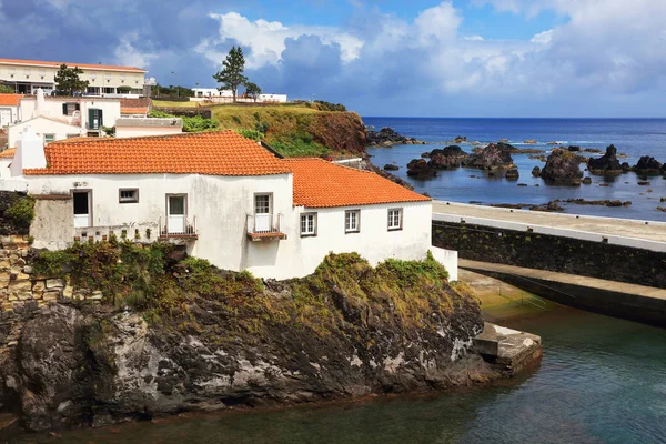Detalle Arquitectónico Santa Cruz Flores Azores Portugal — Foto de Stock