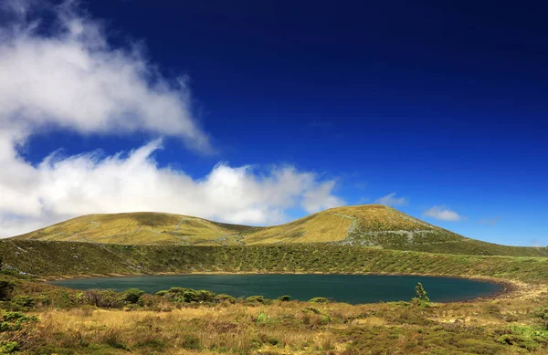 Lagoa Rasa Ilha Das Flores Açores Portugal Europa — Fotografia de Stock