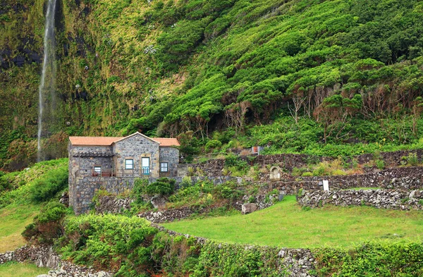 Paisaje Isla Flores Archipiélago Las Azores Portugal Europa — Foto de Stock