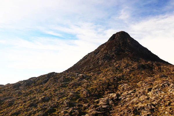 Pico Vulkaan 2351M Het Eiland Pico Azoren Portugal Europa — Stockfoto