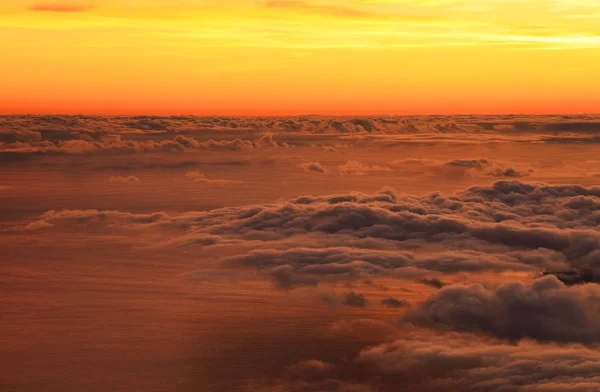 Sonnenaufgang Über Dem Atlantik Vom Pico Vulkan 2351M Aus Gesehen — Stockfoto