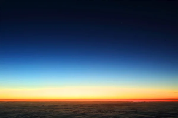 Sunrise Atlantic Ocean Seen Pico Volcano 2351M Pico Island Azores — Stock Photo, Image