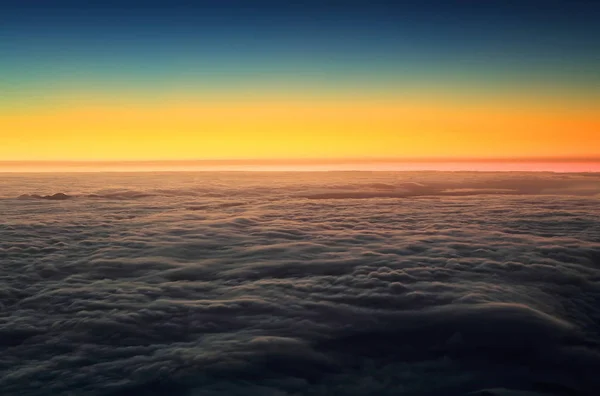 Sunrise Atlantic Ocean Seen Pico Volcano 2351M Pico Island Azores — Stock Photo, Image