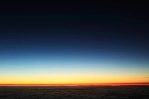 Východ Slunce Nad Atlantským Oceánem Sopka Pico 2351M Pico Island — Stock fotografie