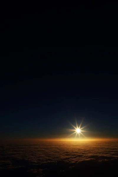 Sunrise Atlantic Ocean Seen Pico Volcano 2351M Pico Island Azores — Stock Photo, Image