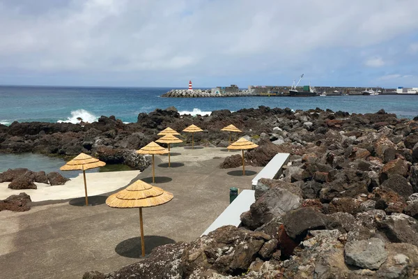 Letovisko Madalena Ostrově Pico Island Azory Portugalsko — Stock fotografie