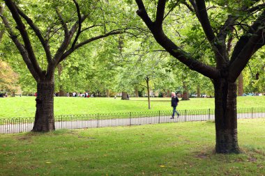 İnsanlar Hyde Park, Londra, İngiltere