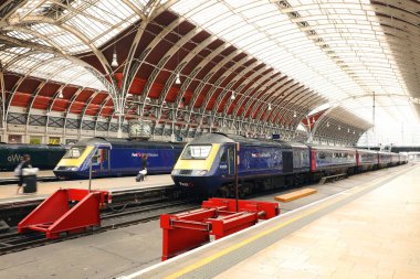 Londra, İngiltere, Avrupa'nın Paddington Tren İstasyonu
