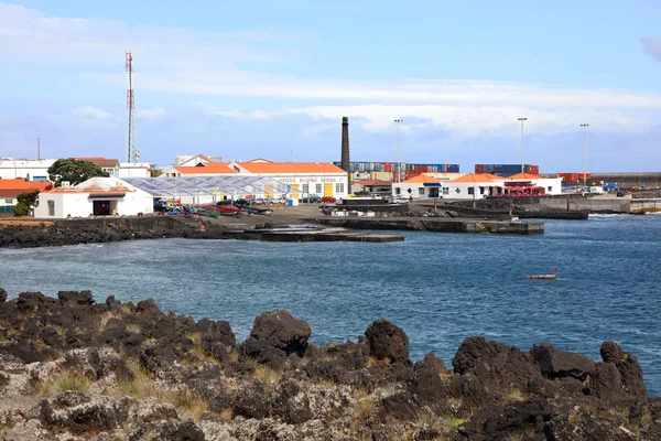 Puerto Isla Terceira Archipiélago Las Azores Portugal Europa — Foto de Stock