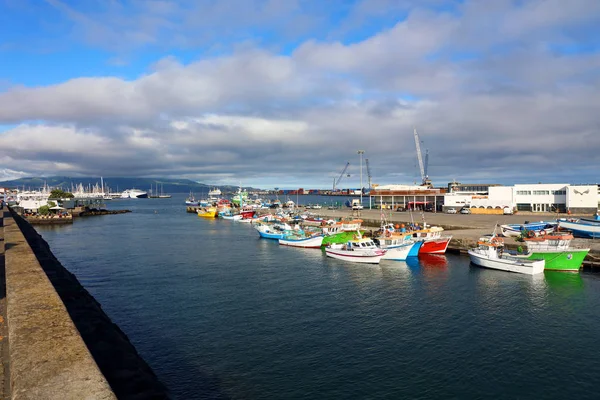 Porto Ponta Delgada Ilha São Miguel Açores Portugal Europa — Fotografia de Stock