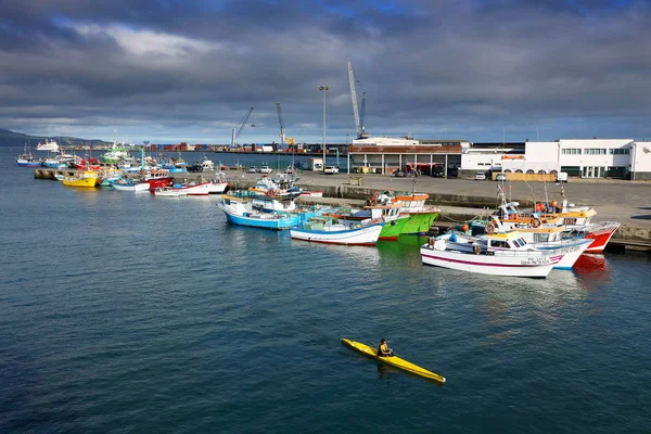 Porto Ponta Delgada Ilha São Miguel Açores Portugal Europa — Fotografia de Stock