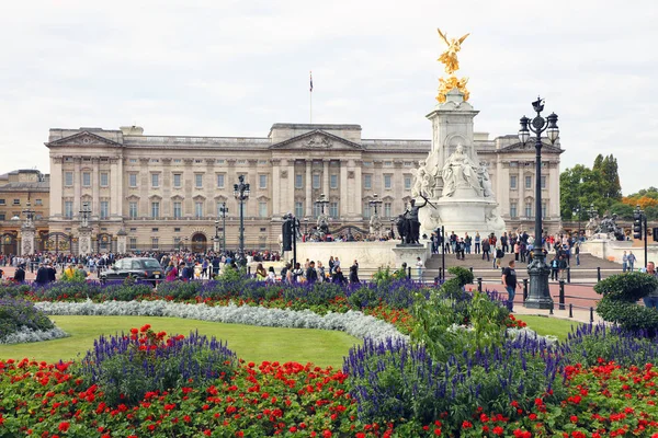 Kraliçe Victoria Anıtı Buckingham Sarayı Londra Ngiltere — Stok fotoğraf