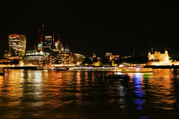 伦敦夜 — 图库照片