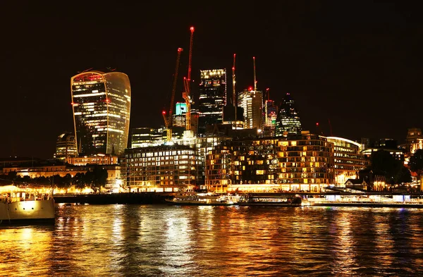 Лондон Ночью Великобритания Европа — стоковое фото