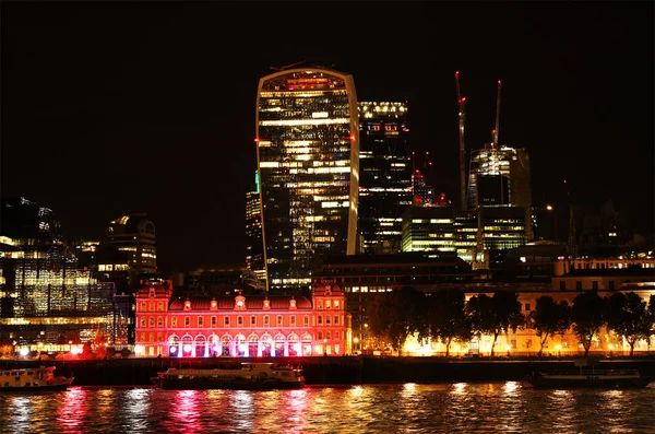 Londýn Noci Velká Británie Evropa — Stock fotografie