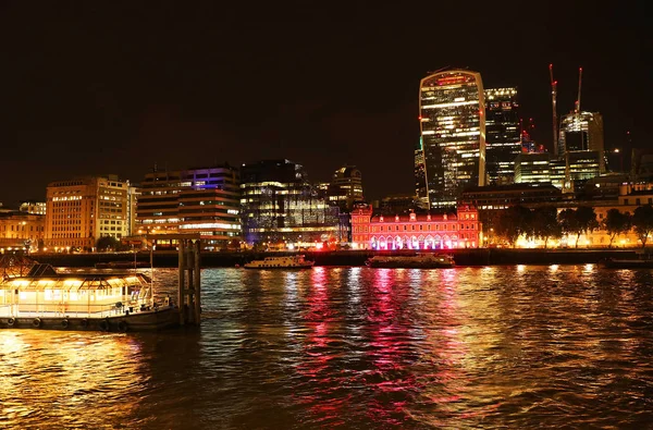 Londra Gece Amerika Birleşik Devletleri Avrupa Tarafından — Stok fotoğraf