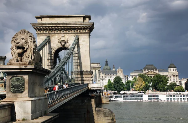 Panoráma Města Obraz Budapešť Hlavní Město Maďarska Evropa — Stock fotografie