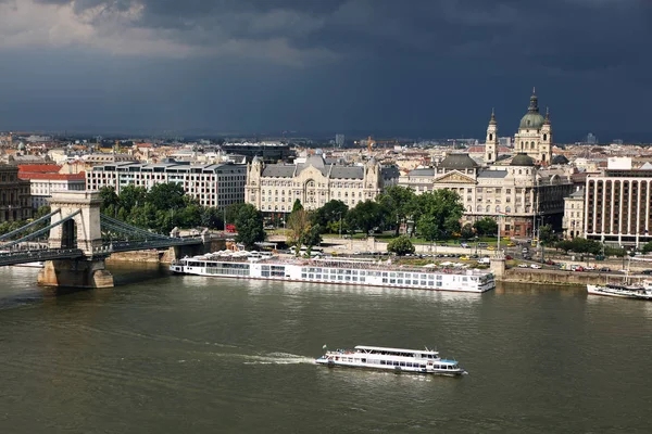 Architektura Města Budapešť Hlavní Město Maďarska Evropa — Stock fotografie
