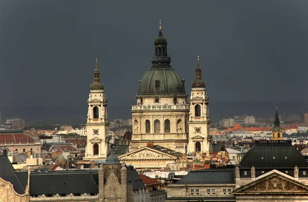 Architektura Města Budapešť Hlavní Město Maďarska Evropa — Stock fotografie