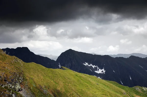 Alpine Landschap Transsylvaanse Alpen Fagaras Gebergte Karpaten Roemenië Europa — Stockfoto