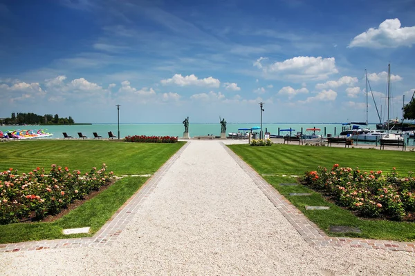 Lago Balaton Hungria Europa — Fotografia de Stock