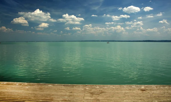 Nad Jeziorem Balaton Węgrzech Europie — Zdjęcie stockowe
