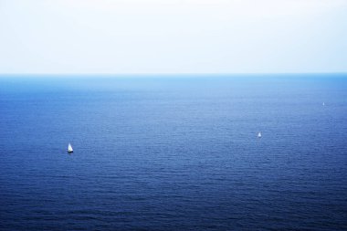 Atlantik Okyanusu günbatımı manzara