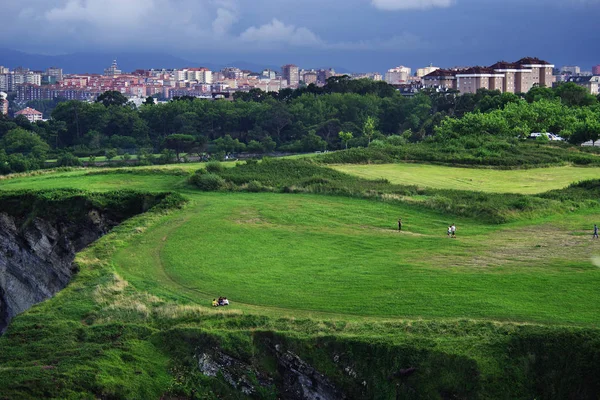 Costa Cantabrica Santander Spagna Europa — Foto Stock