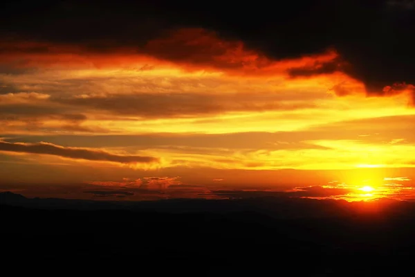 Hintergrundbild Eines Kolumbianischen Sonnenuntergangs — Stockfoto