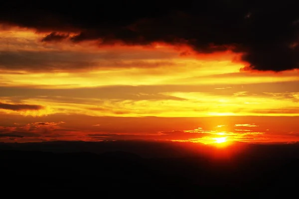 Hintergrundbild Eines Kolumbianischen Sonnenuntergangs — Stockfoto