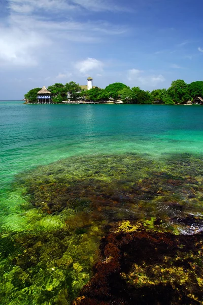 Isla Grande Arcipelago Del Rosario Colombia Sud America — Foto Stock