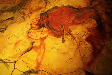 Altamira Cave in Spain, Europe clipart