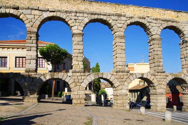 Arkitekturen Segovia Medeltida Stad Spanien Europa — Stockfoto