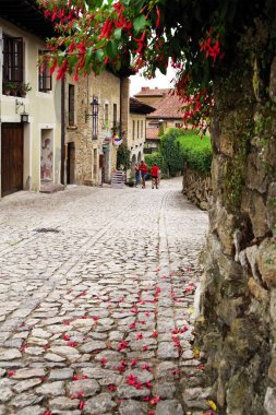 Santillana del Mar, Cantabria, İspanya, Avrupa'nın mimari