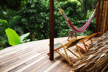 Orman yazlık Minca, Kolombiya, Güney Amerika