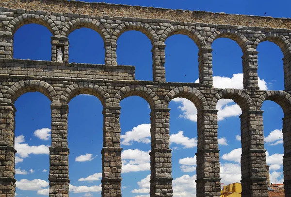 Detalhe Arquitetônico Segóvia Espanha Europa — Fotografia de Stock