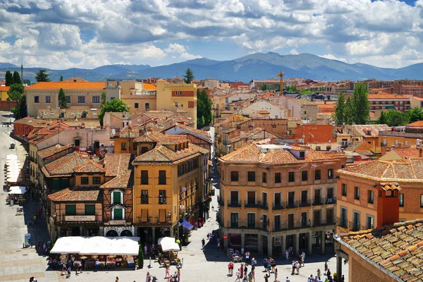 Architectonische Details Van Segovia Spanje Europa — Stockfoto