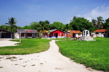 Isla Grande, Rosario adalar, Kolombiya, Güney Amerika