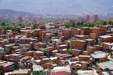 Medellin, Kolombiya, Güney Amerika'nın ünlü bölge 13