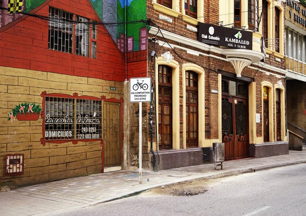 Street Scene Bogota Colombia South America — Stock Photo, Image