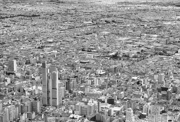 Vista Aérea Bogotá Vista Montserrate Colômbia América Sul — Fotografia de Stock